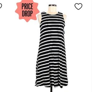 Black and White Swing Dress